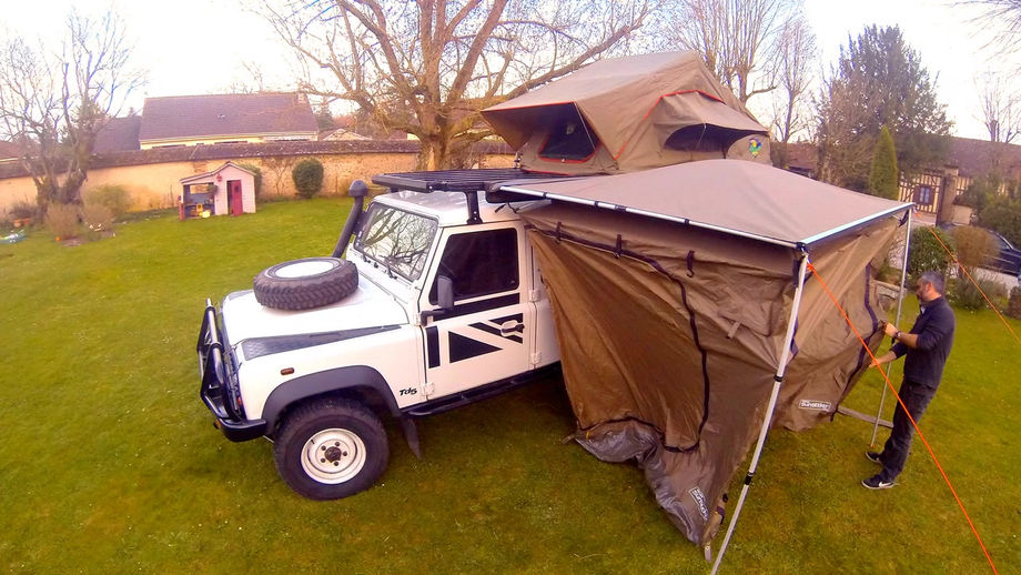 montage bivouac